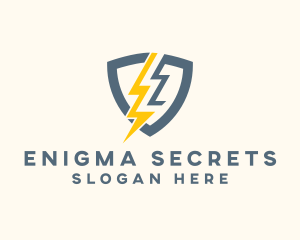 Electric Shield Power logo design