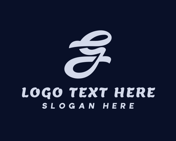 Handwritting logo example 1