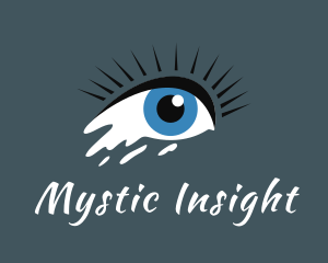 Psychic Crying Eye logo design