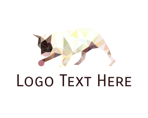 Colorful Geometric Pet logo
