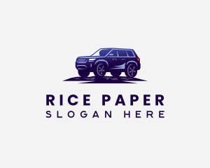 SUV Vehicle Transportation Logo