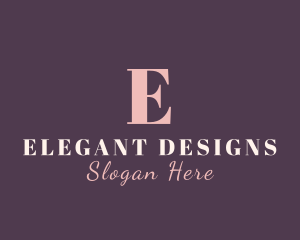 Generic Elegant Beauty logo design