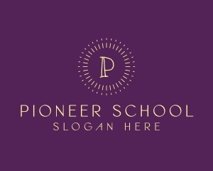 Handwritten Nursery Learning School, logo