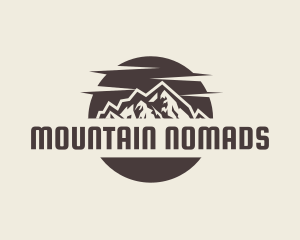 Natural Mountain Tour logo design