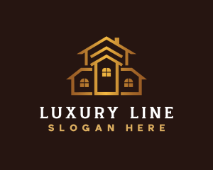 Luxury Roof  Builder logo design