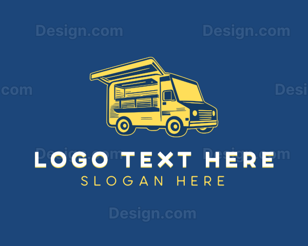 Food Truck Delivery Logo