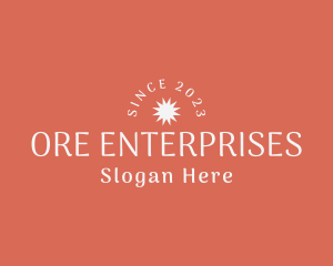 Simple Star Business logo design