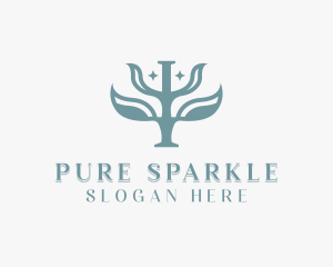 Sparkling Psychology Wellness logo design