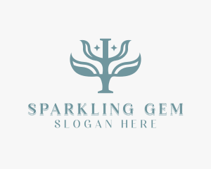 Sparkling Psychology Wellness logo design