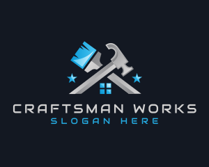 Hammer Brush Tradesman logo