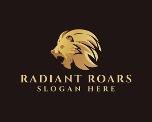 Premium Luxury Lion logo design