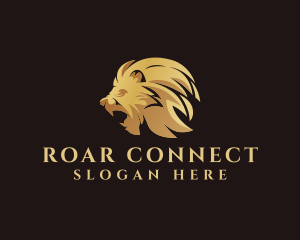 Premium Luxury Lion logo