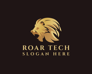 Premium Luxury Lion logo