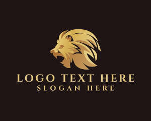 Roar - Premium Luxury Lion logo design