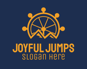 Mountain Ferris Wheel logo design