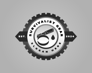 Oil Filter Gear logo design