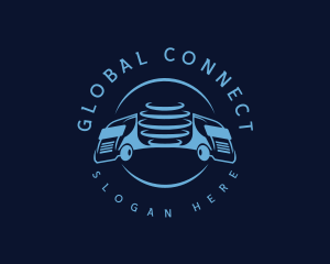Global Logistics Truck logo