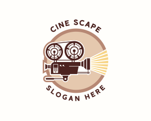 Filmmaker Cinema Media logo design