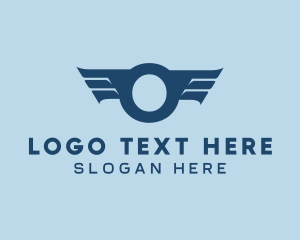 Wings Logistics Delivery Letter O logo