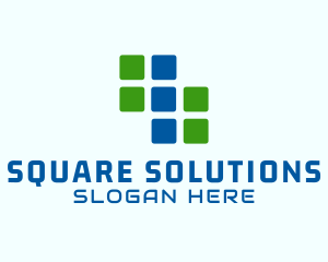 Digital Geometric Squares  logo