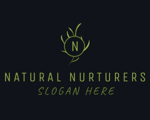 Natural Plant Cosmetic logo design