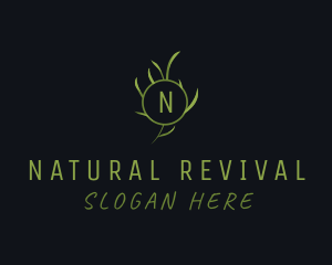 Natural Plant Cosmetic logo design