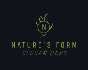 Natural Plant Cosmetic logo design