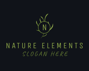 Natural Plant Cosmetic logo design