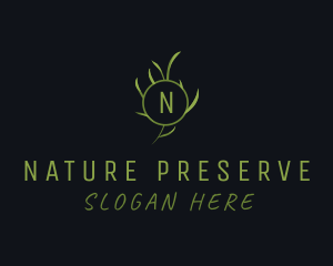 Natural Plant Cosmetic logo design