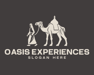Bedouin Camel Arabian logo