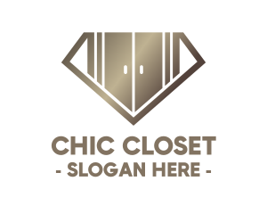 Diamond Closet Furniture logo design