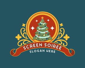 Holiday Christmas Celebration logo design