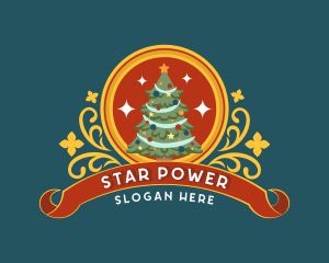 Holiday Christmas Celebration logo design