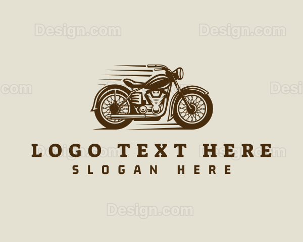 Motorbike Biker Mechanic Logo