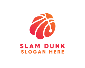 Basketball Sports Ball logo