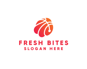 Basketball Sports Ball logo design