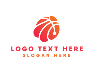 Basketball Sports Ball logo