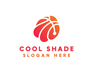 Basketball Sports Ball logo design