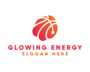 Basketball Sports Ball logo design