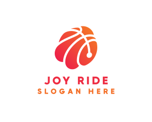 Basketball Sports Ball logo design