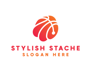 Basketball Sports Ball logo design