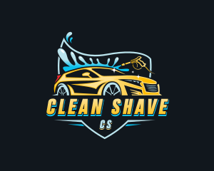 Clean Car Wash logo design