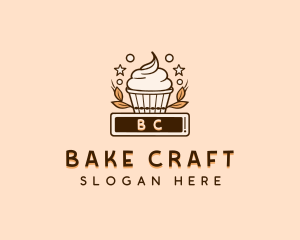 Pastry Cake Muffin logo design