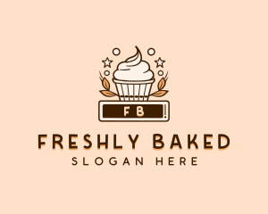 Pastry Cake Muffin logo design