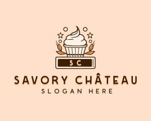 Pastry Cake Muffin logo design