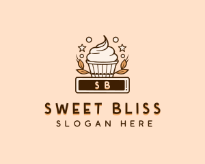 Pastry Cake Muffin logo design