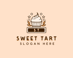 Pastry Cake Muffin logo design