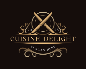 Deluxe Culinary Diner logo design