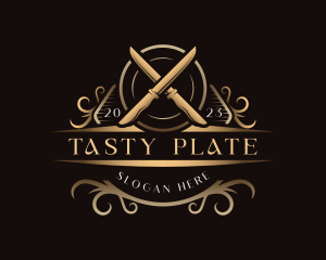 Deluxe Culinary Diner logo design