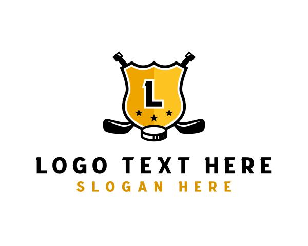 Hockey logo example 4